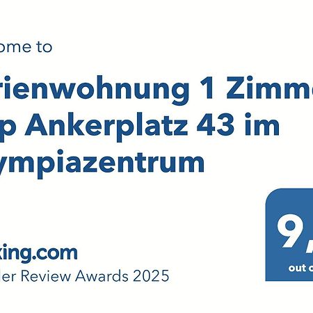 Ferienwohnung 1 Zimmer App Ankerplatz 43 Im Olympiazentrum Kiel Exterior foto