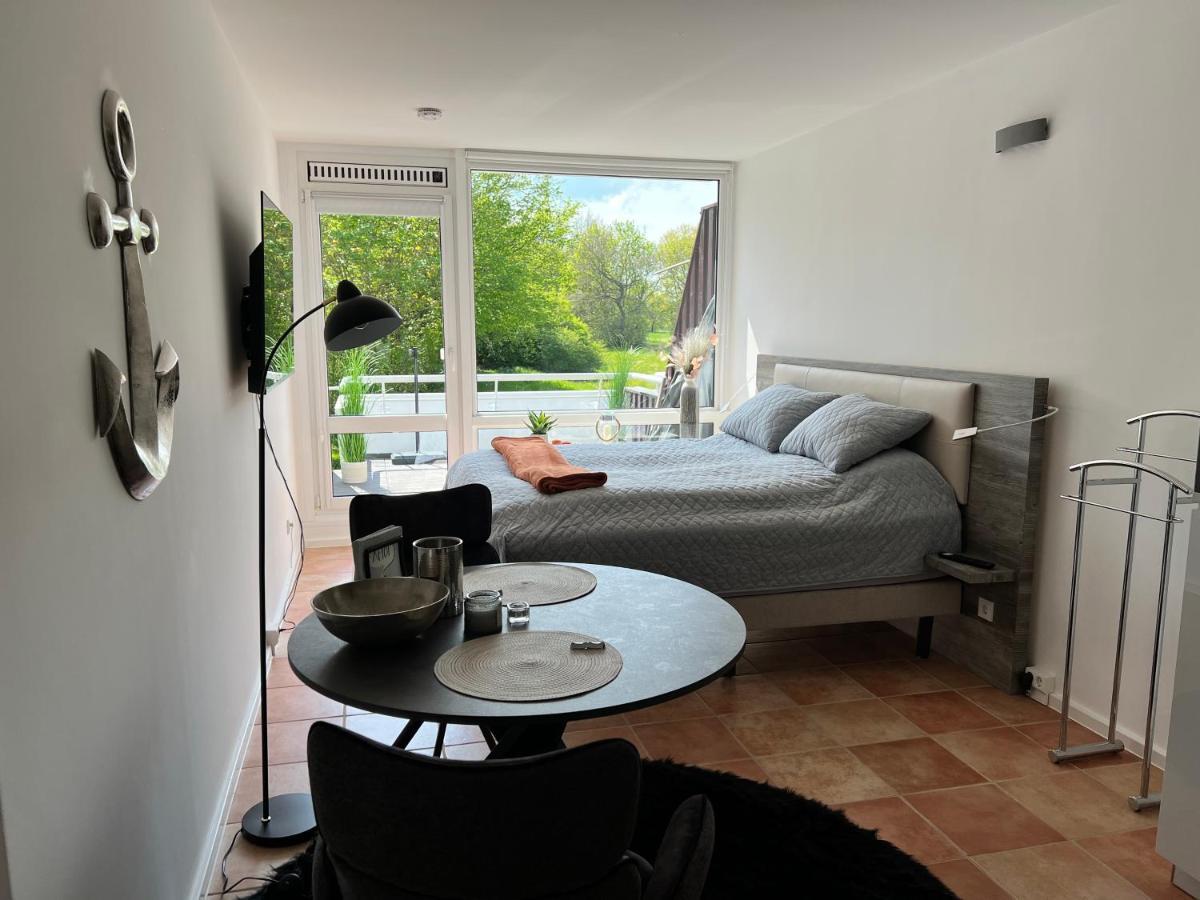 Ferienwohnung 1 Zimmer App Ankerplatz 43 Im Olympiazentrum Kiel Exterior foto